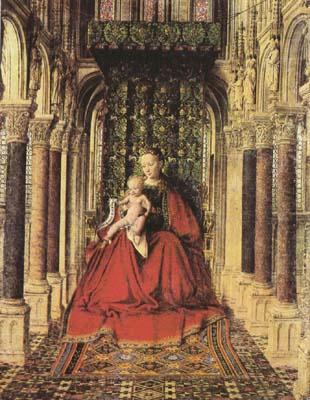 The Virgin and Child in a Church (mk08), Jan Van Eyck